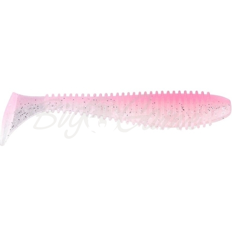 Виброхвост KEITECH Swing Impact FAT 2,8" (8 шт.) цв. EA#10 Pink Silver Glow фото 1