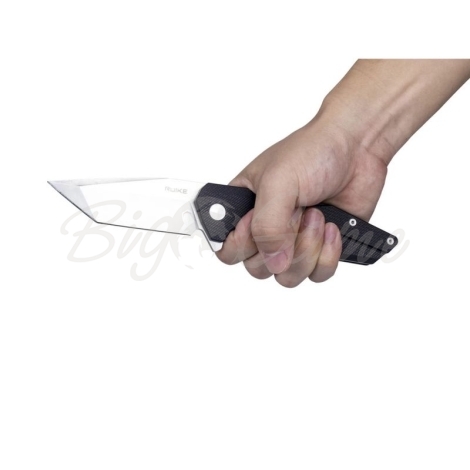 Нож складной RUIKE Knife P138-B цв. Черный фото 6