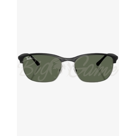 Очки солнцезащитные RAY-BAN RB4469 цв. Черный цв. ст. Зеленый фото 2