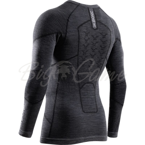 Термокофта X-BIONIC Symbio Merino Shirt Men цвет черный фото 2