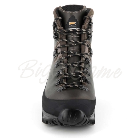 Ботинки ZAMBERLAN 971 Guide Lux GTX RR CF цвет Waxed Dark Brown фото 4