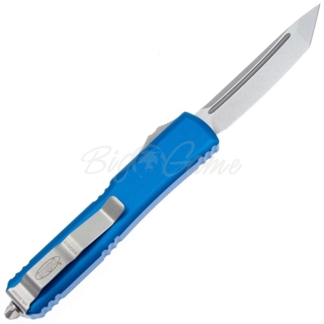 Нож складной MICROTECH  Ultratech T/E Satin M390 рукоять алюминий, цв. Синий фото 5