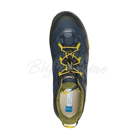 Кроссовки треккинговые AKU Rocket DFS GTX цвет Blue / Mustard фото 3