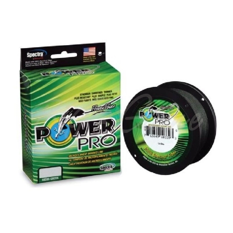 Плетенка POWER PRO Downrigger B. 91,44 м цв. Moss Green (Зеленый) 0,56 мм фото 1