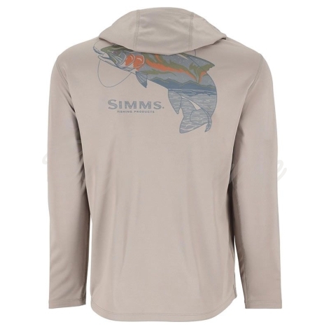 Термокофта SIMMS Tech Hoody - Artist Series цвет Dolomite Trout фото 1