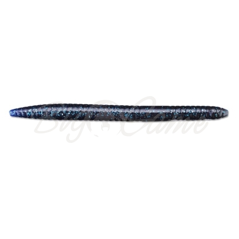 Червь KEITECH Salty Core Stick 5,5" (7 шт.) цв. #502 Black / Blue фото 1