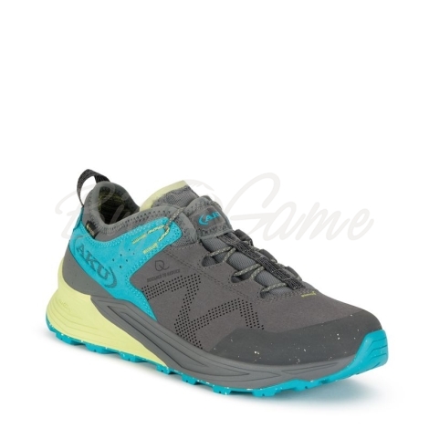 Кроссовки треккинговые AKU WS Omnia V-Light GTX цвет Grey / Turquoise фото 1