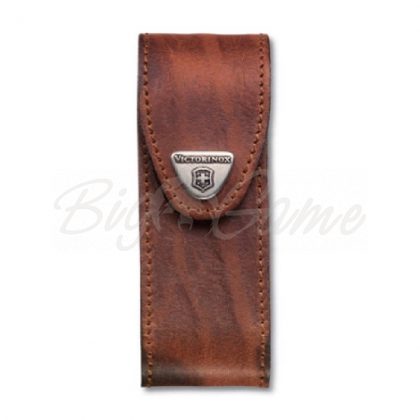 Чехол для ножа VICTORINOX Leather Belt Pouch для ножа 111 мм цвет Коричневый фото 1