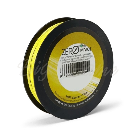 Плетенка POWER PRO Zero-Impact 135 м цв. Yellow (Желтый) 0,28 мм фото 1