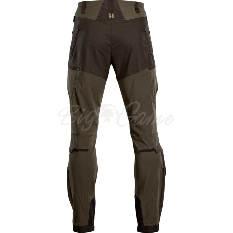 Брюки HARKILA Ragnar Trousers цвет Slate brown / Willow green фото 7