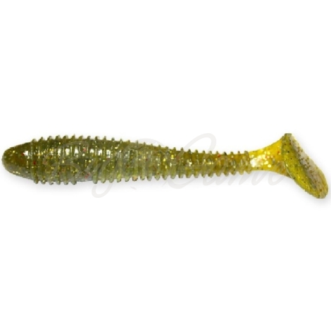 Виброхвост CRAZY FISH Vibro Fat 2,7" (5 шт.) зап. анис, код цв. 1 фото 1