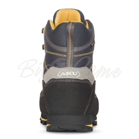 Ботинки треккинговые AKU Trekker III Wide GTX цвет Anthracite / Mustard фото 4