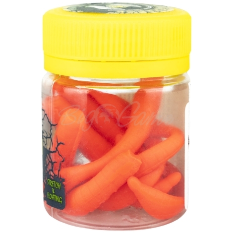 Червь TERUKI Flash 8 см (7 шт.) зап. сыр цв. Red фото 1