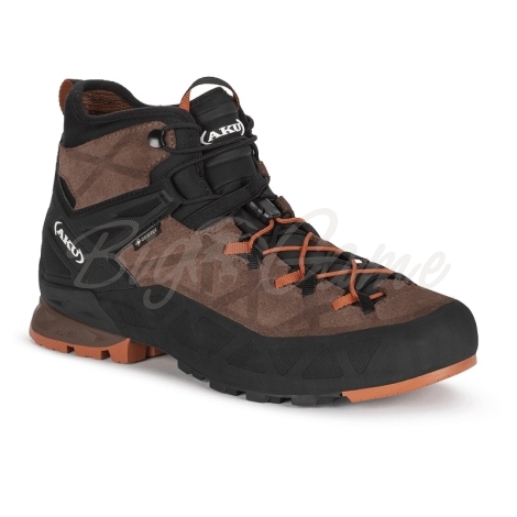 Ботинки горные AKU Rock DFS Mid GTX цвет Brown / Rust фото 1