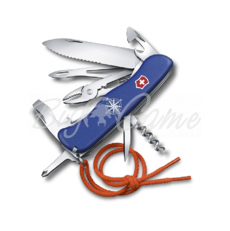 Нож VICTORINOX Skipper 111мм 18 функций цв. синий фото 1