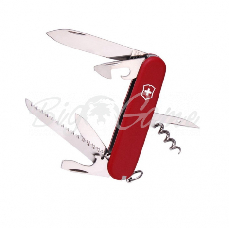 Нож VICTORINOX EcoLine Floral 95мм цв. красный (в блистере) фото 1