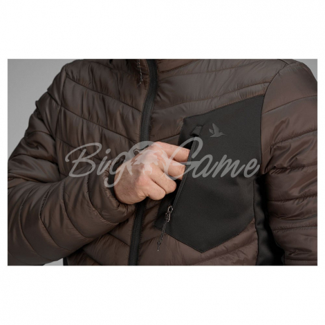 Куртка SEELAND Climate Quilt Jacket цвет Clay Brown фото 3