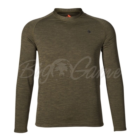 Термокофта SEELAND Active L/S T-shirt цвет Pine green фото 1