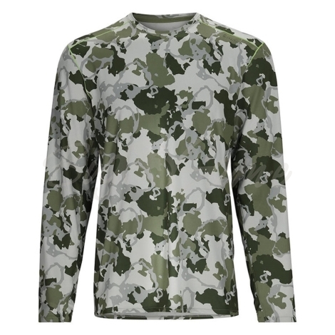 Термокофта SIMMS Solarflex Crewneck цвет Regiment Camo Clover фото 1