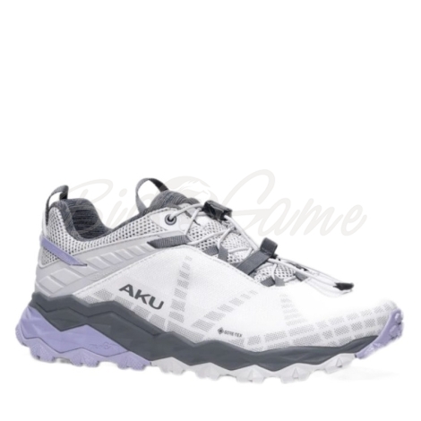 Кроссовки треккинговые AKU WS Flyrock GTX цвет Light Grey / Violet фото 1