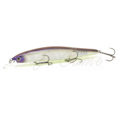 Воблер DAIWA Steez Minnow 125SP SR цв. Ghost Herring фото 1