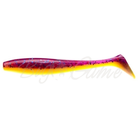 Виброхвост NARVAL Choppy Tail 12 см (4 шт.) код цв. #007 цв. Purple Spring фото 1