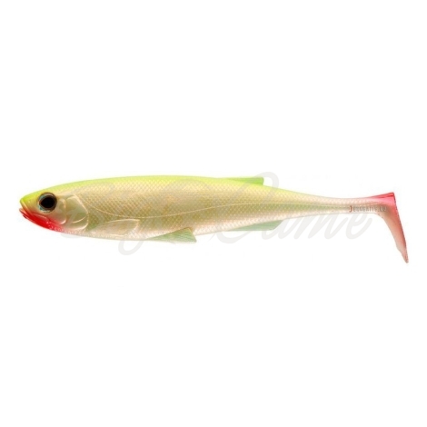 Виброхвост DAIWA Duckfin Live Shad 7,9'' (2 шт.) цв. Lemon Pearl фото 1