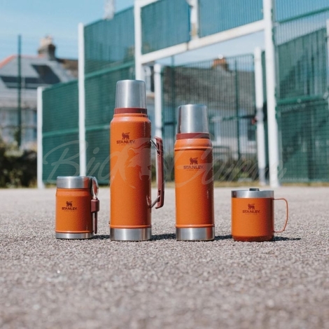 Термос STANLEY Classic 1 л (тепло 24 ч / холод 24 ч) цвет оранжевый фото 5