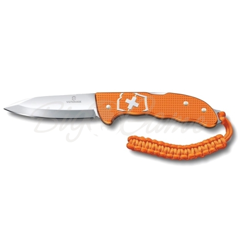 Швейцарский нож VICTORINOX Hunter Pro Alox LE 2021 136 мм, сталь 1. 4116, рукоять алюминий, цв. оранжевый фото 5