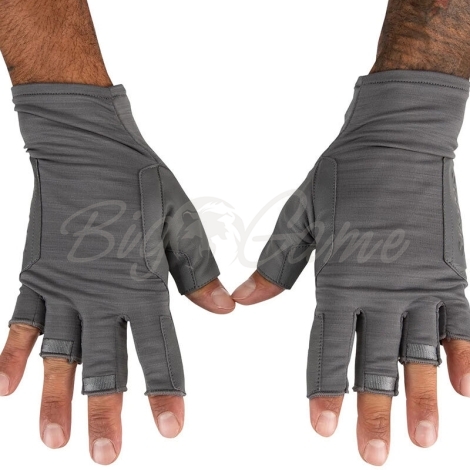 Перчатки SIMMS Solarflex Guide Glove '22 цвет Sterling фото 3