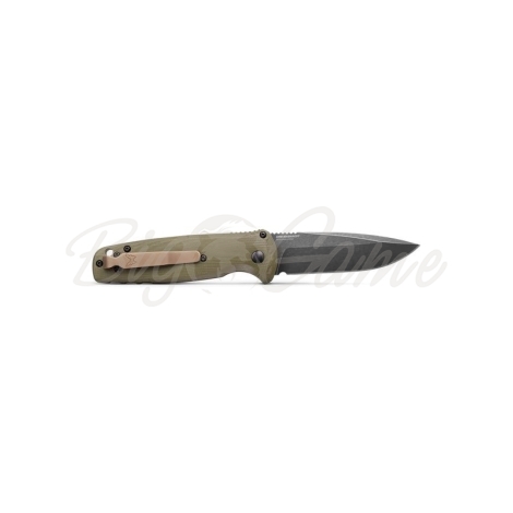 Нож автоматический BENCHMADE CLA Od Green G10 цв. Green фото 3