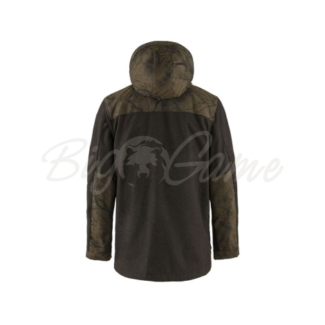 Куртка FJALLRAVEN Varmland Wool Jacket M цвет Dark Olive-Dark Olive Camo фото 2