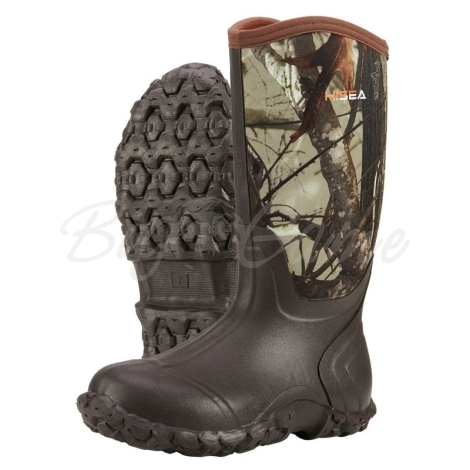 Сапоги HISEA Mid-Calf Rain Boots цвет Camo / Brown фото 1