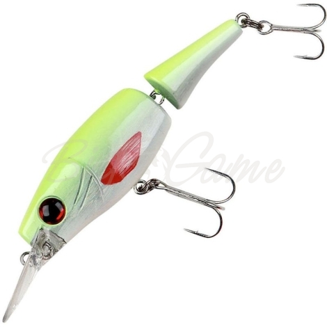 Воблер SPRO Pike Fighter Jointed Minnow 80F цв. Yel/Pearl фото 1
