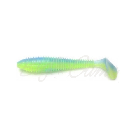 Виброхвост KEITECH Swing Impact FAT 2,8" (8 шт.) цв. PAL #03 Ice Chartreuse фото 1