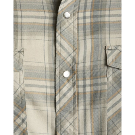 Рубашка KING'S Western Snap Flannel цвет Western Khaki Plaid фото 5