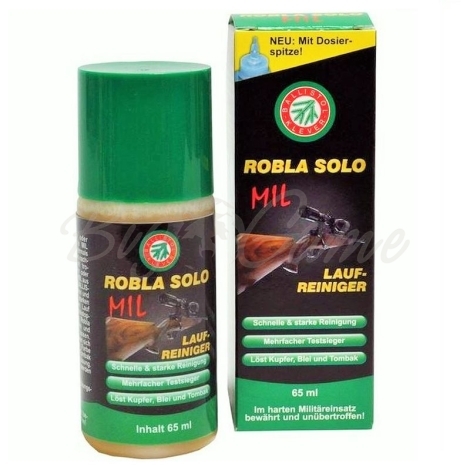 Средство BALLISTOL Robla Solo MIL 65 мл для чистки стволов фото 1
