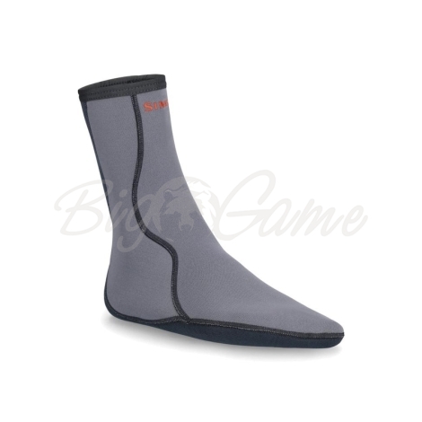 Носки SIMMS Neoprene Wading Socks цвет Steel фото 1