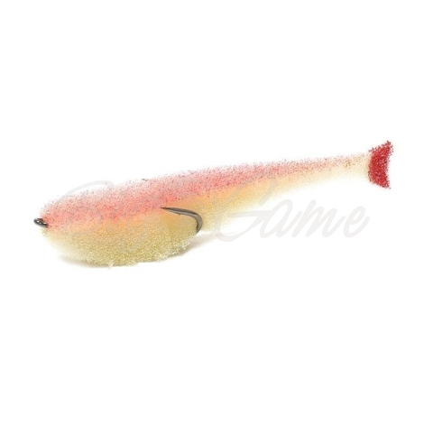Поролоновая рыбка LEX Classic Fish CD UV 11 WPNB (белое тело / розовая спина / красный хвост) фото 1