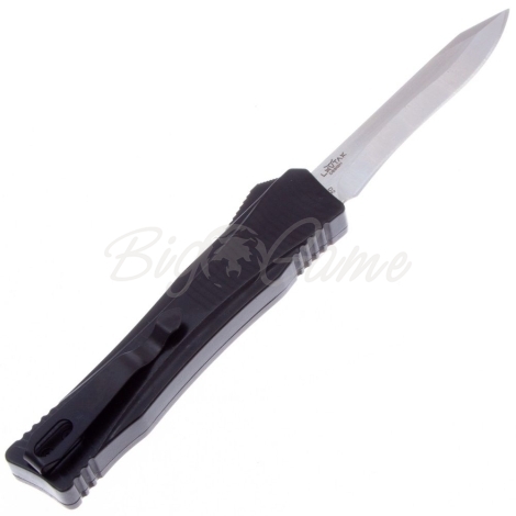 Нож автоматический BOKER Lhotak Falcon D2 цв. Черный фото 1