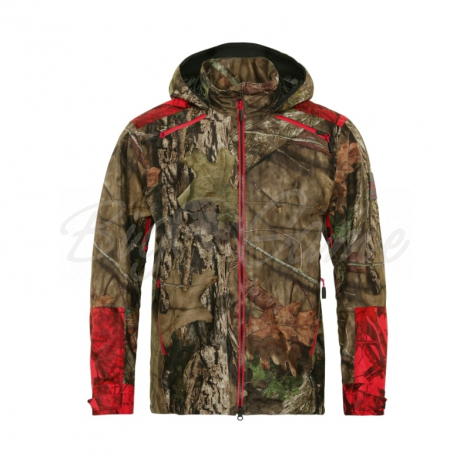 Куртка HARKILA Moose Hunter 2.0 GTX jacket цвет Mossy Oak Break-Up Country/Mossy Oak Red фото 1