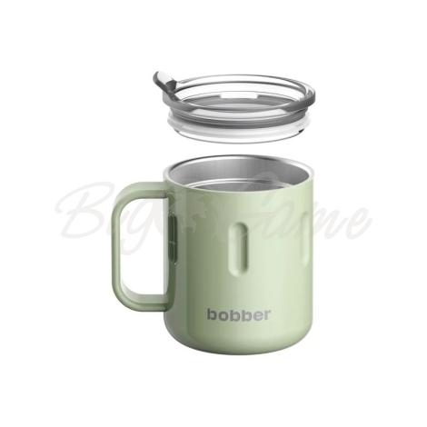 Термокружка BOBBER Mug 0,3 л (тепло 2 ч / холод 4 ч) цв. Sage Green Т (зеленый матовый) фото 4