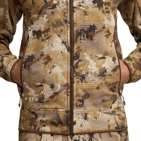 Толстовка SITKA Alpha Fleece Hooded Jacket цвет Optifade Marsh фото 2