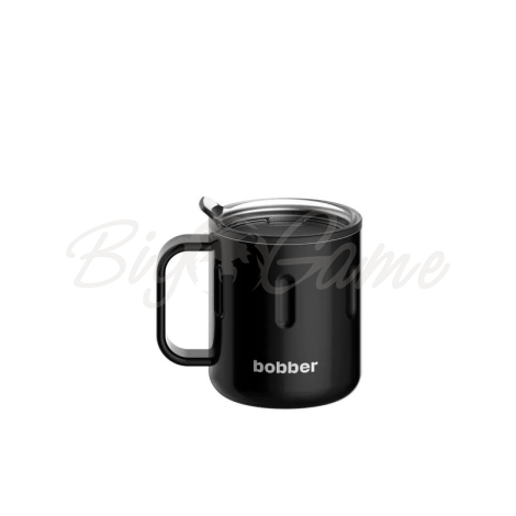 Термокружка BOBBER Mug 0,3 л (тепло 2 ч / холод 4 ч) цв. Black Coffee Т (черный матовый) фото 1