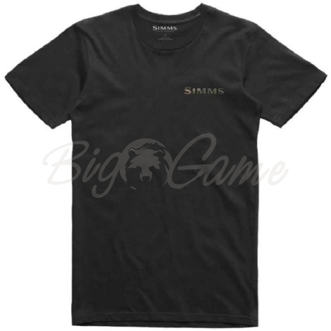Футболка SIMMS Walleye Logo T-Shirt цвет Black фото 1