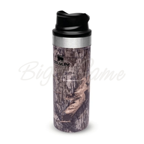 Термокружка STANLEY Classic The Trigger Action Travel Mug цвет Миллитари Хаки фото 1