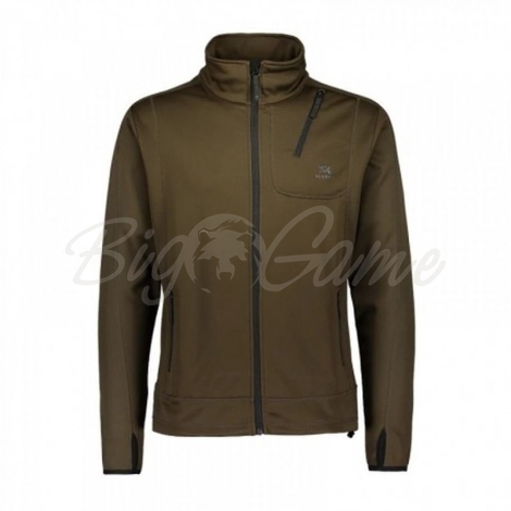 Толстовка ALASKA WS Juneau Powerfleece Jacket цвет Moss Brown фото 1