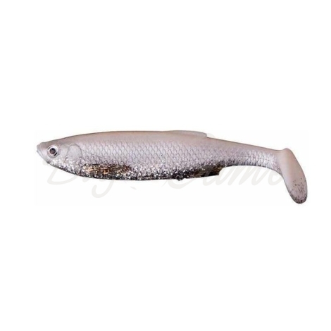 Приманка SAVAGE GEAR LB 3D Bleak Paddle Tail 13,2 см 17 г (4 шт.) цв. 05-White Silver фото 1