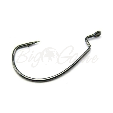 Крючок офсетный CRAZY FISH Big Game Offset Hook № 4/0 (5 шт.) фото 1