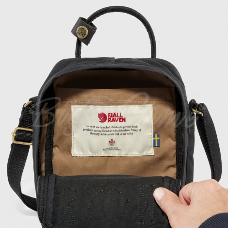 Сумка FJALLRAVEN Kanken No. 2 Black Sling цвет 550 Black фото 13